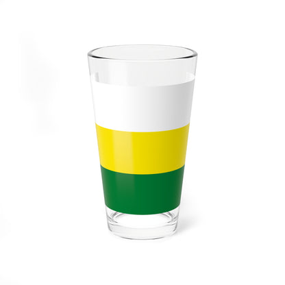 Flag of Cairoma Bolivia (Bolivia) Pint Glass 16oz