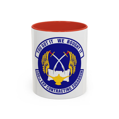 380th Expeditionary Contracting Squadron (U.S. Air Force) Accent Coffee Mug