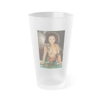 Ola Ray #47 (Vintage Female Icon) Frosted Pint 16oz-16oz-Frosted-Go Mug Yourself