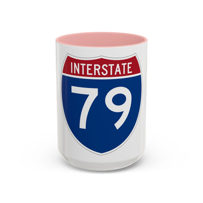 Interstate 79 (U.S. Highways) Accent Coffee Mug