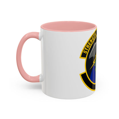 595 Operations Support Flight AFSPC (U.S. Air Force) Accent Coffee Mug