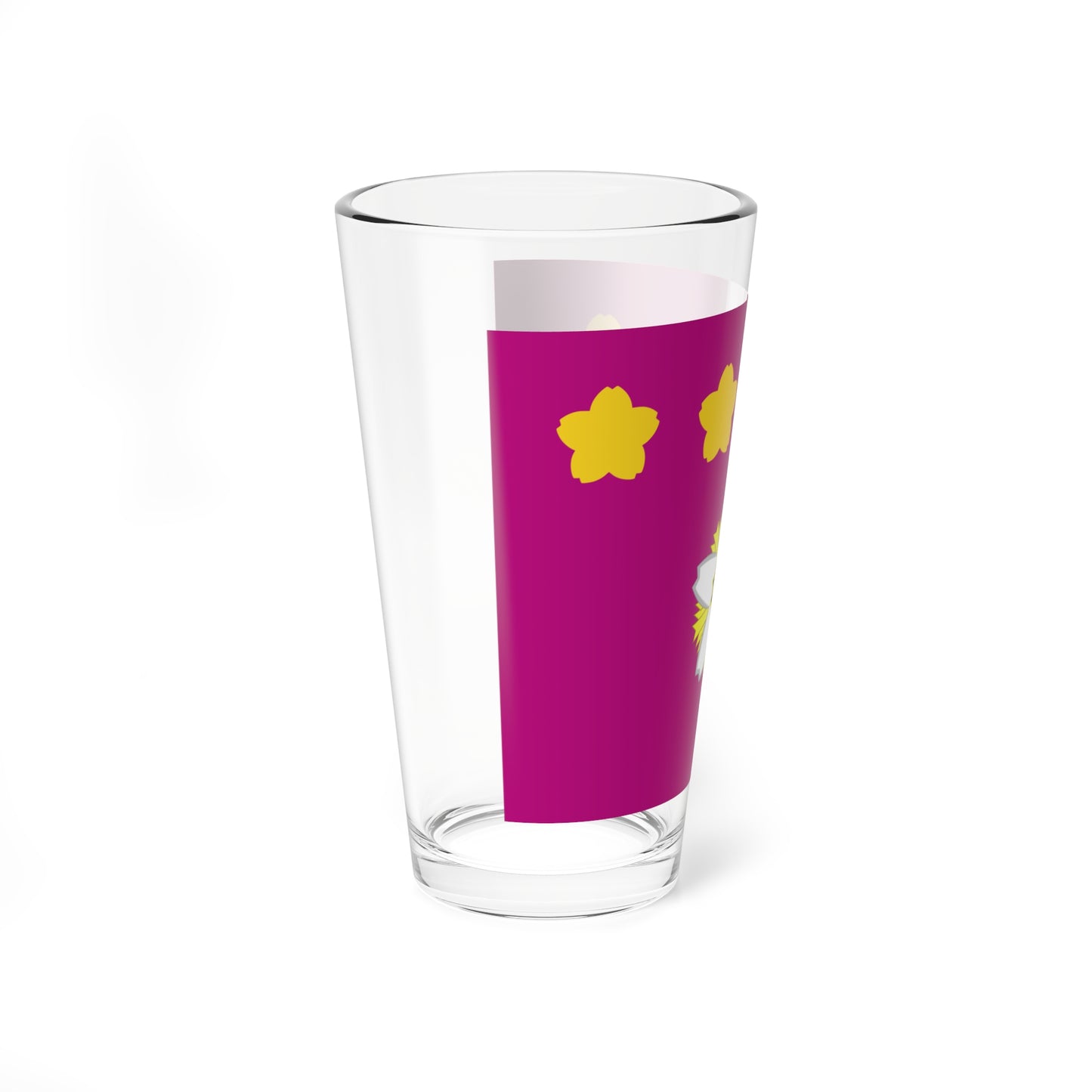 Flag of Chief of Staff Joint Staff JSDF (Japan) Pint Glass 16oz