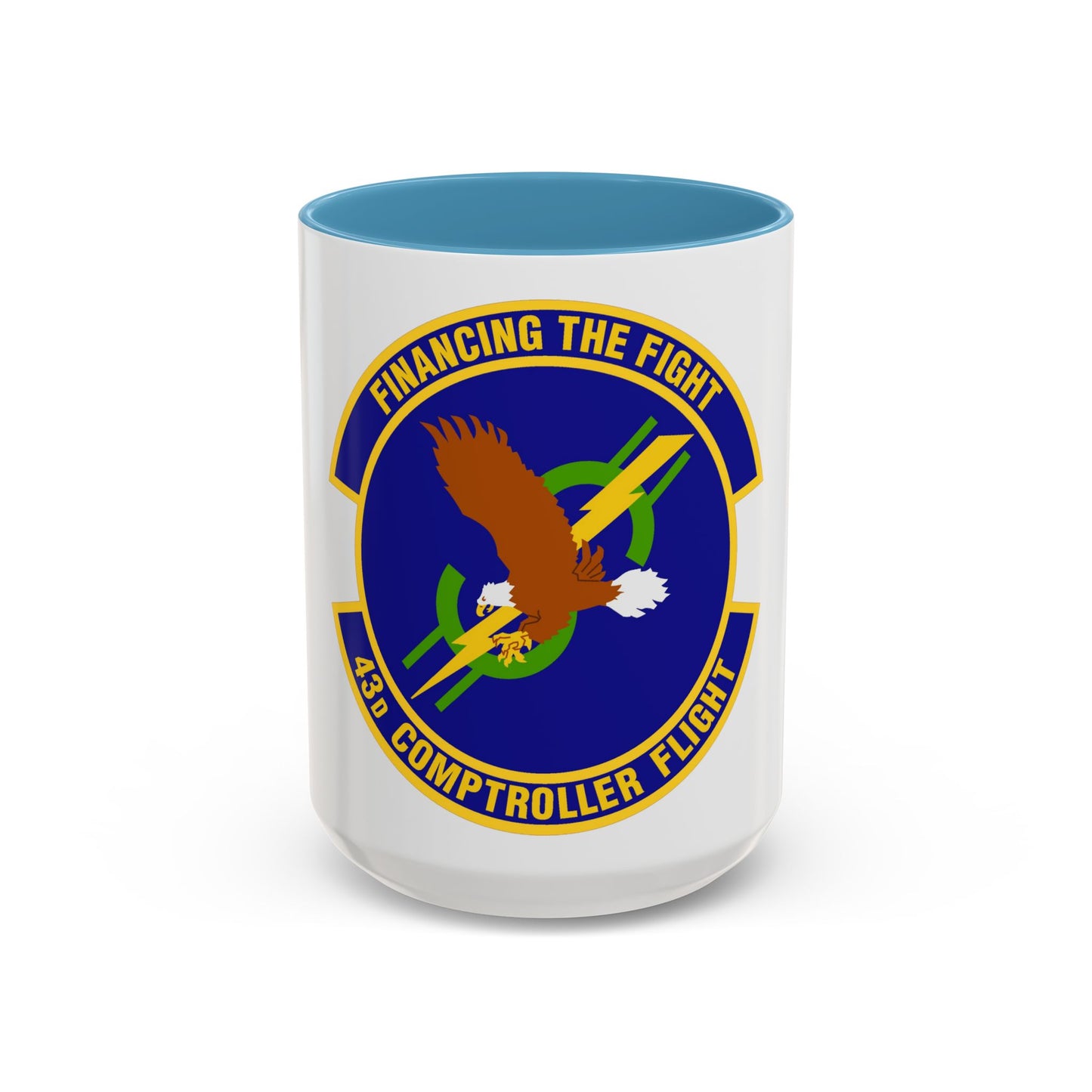 43d Comptroller Flight (U.S. Air Force) Accent Coffee Mug