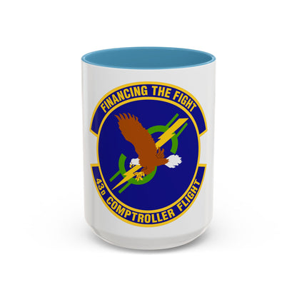 43d Comptroller Flight (U.S. Air Force) Accent Coffee Mug