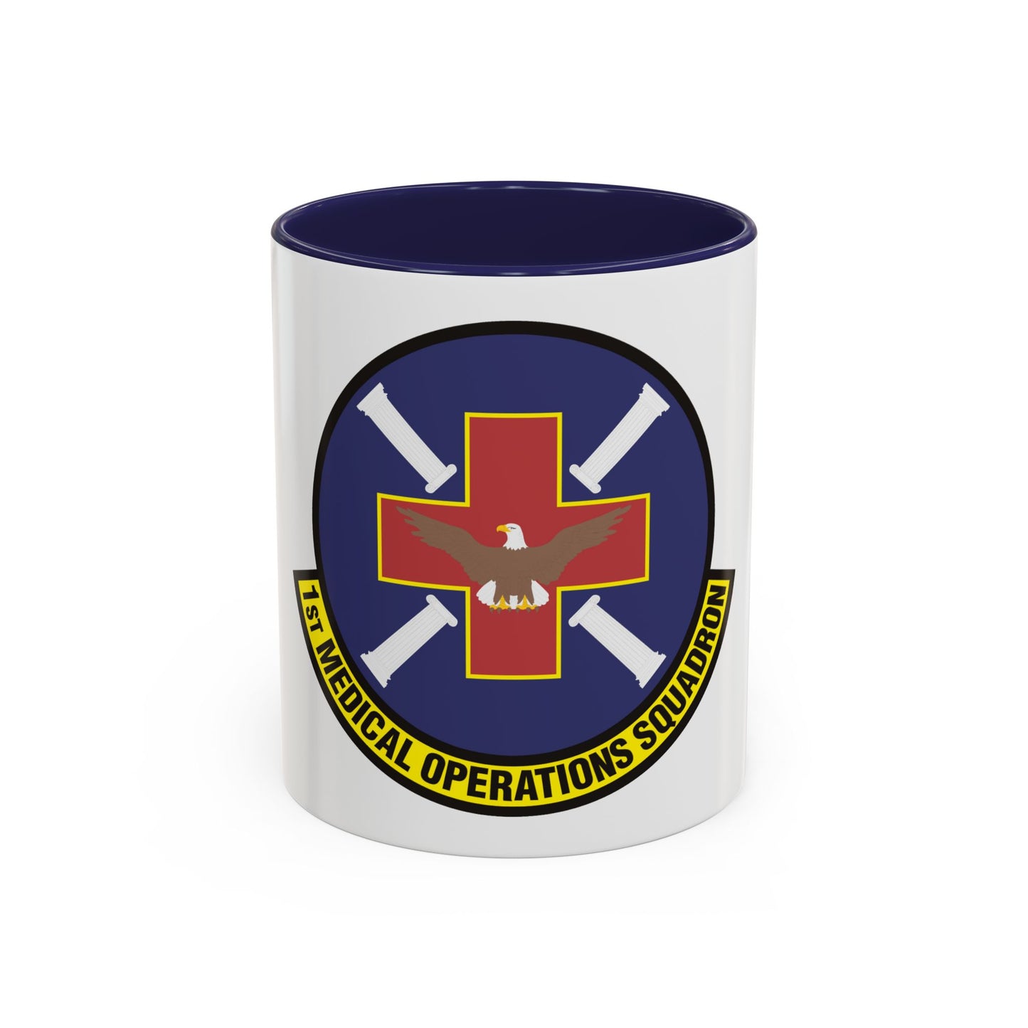 1st Medical Operations Squadron (U.S. Air Force) Accent Coffee Mug