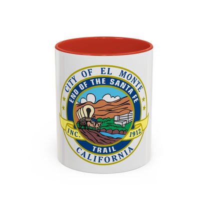 Seal of El Monte California - Accent Coffee Mug