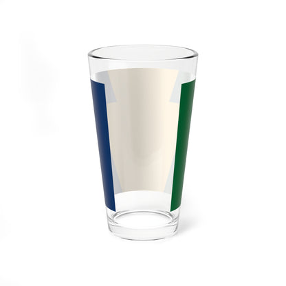 Keystone Flag reverse (United States) Pint Glass 16oz