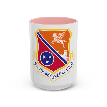 134th Air Refueling Wing (U.S. Air Force) Accent Coffee Mug