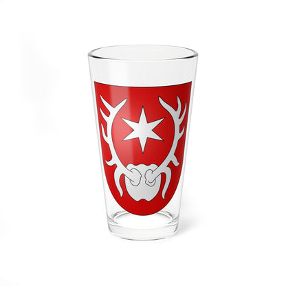 Sarnen-coat of arms (Switzerland) (Coat of Arms) Pint Glass 16oz