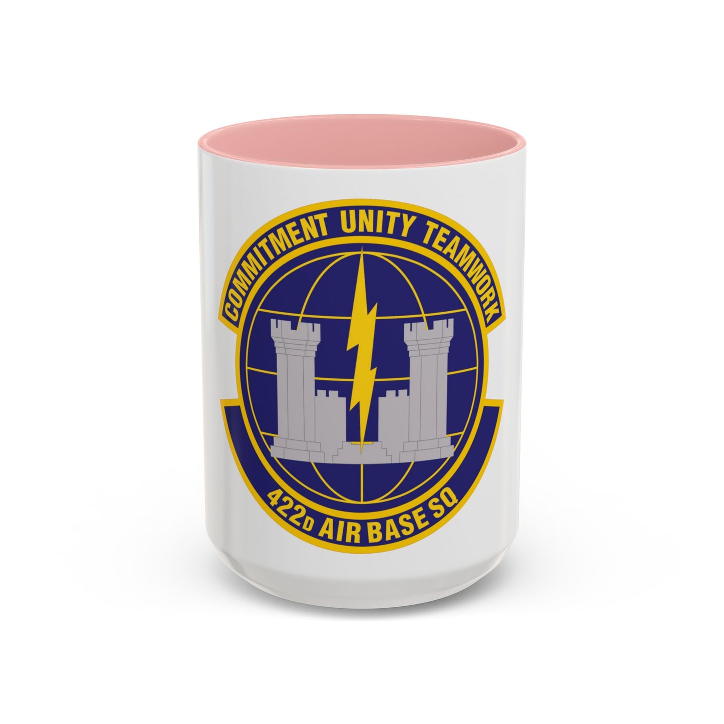 422d Air Base Squadron (U.S. Air Force) Accent Coffee Mug