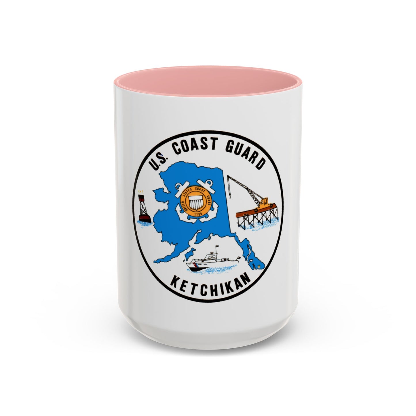 USCGC Planetree WLB 307 (U.S. Coast Guard) Accent Coffee Mug