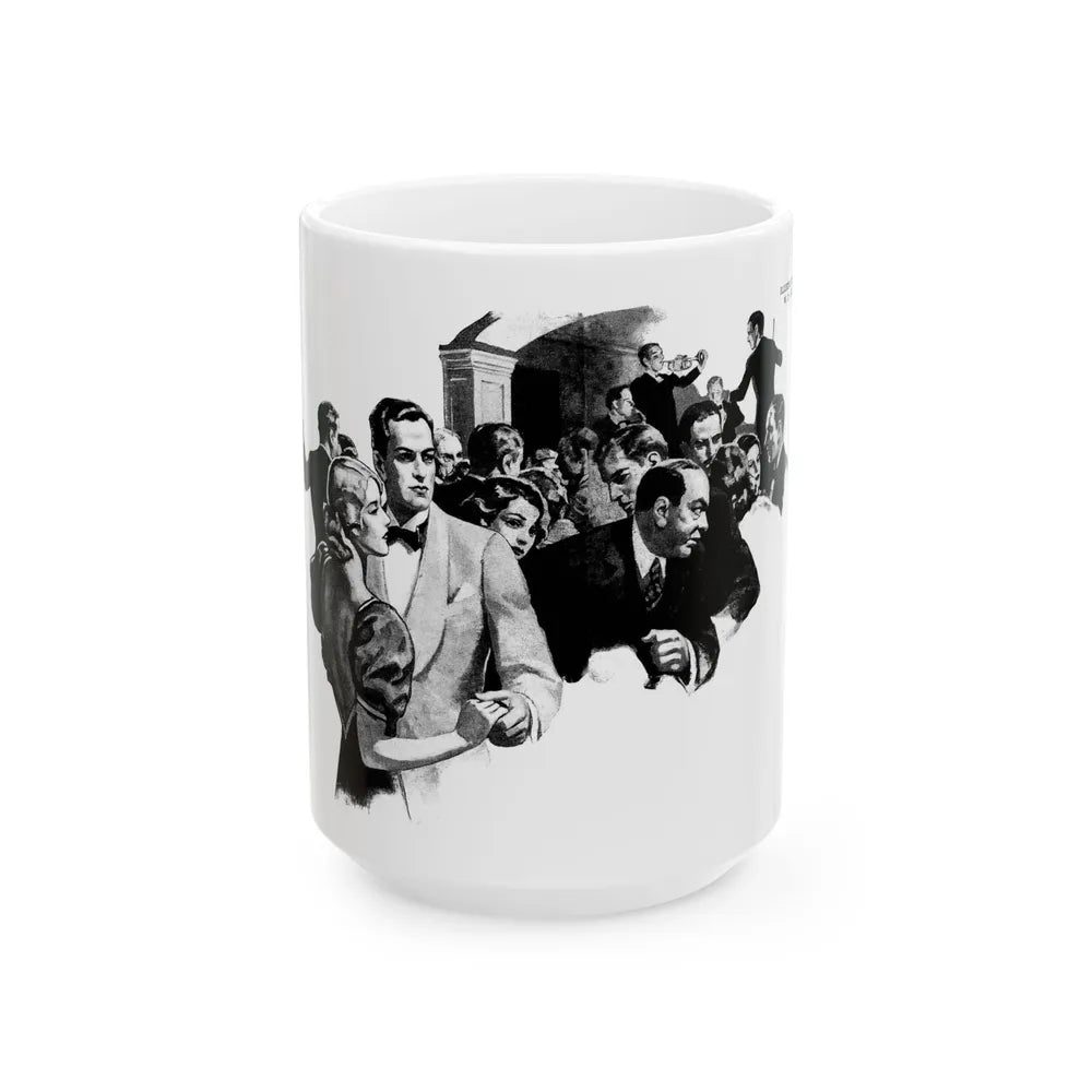 Ghost In The Wind, Liberty magazine, October 31, 1936 - White Coffee Mug-15oz-Go Mug Yourself