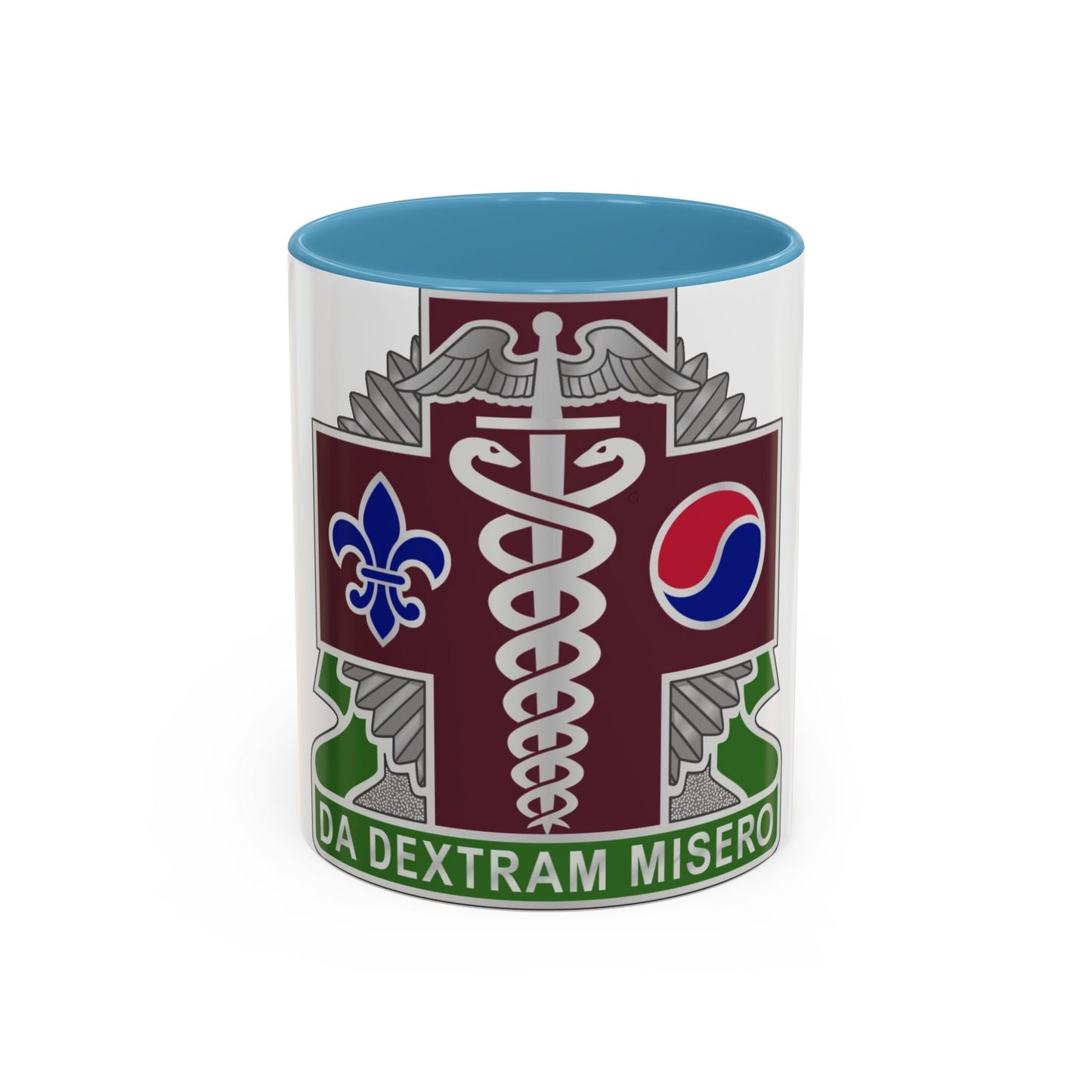 65 Medical Brigade 2 (U.S. Army) Accent Coffee Mug