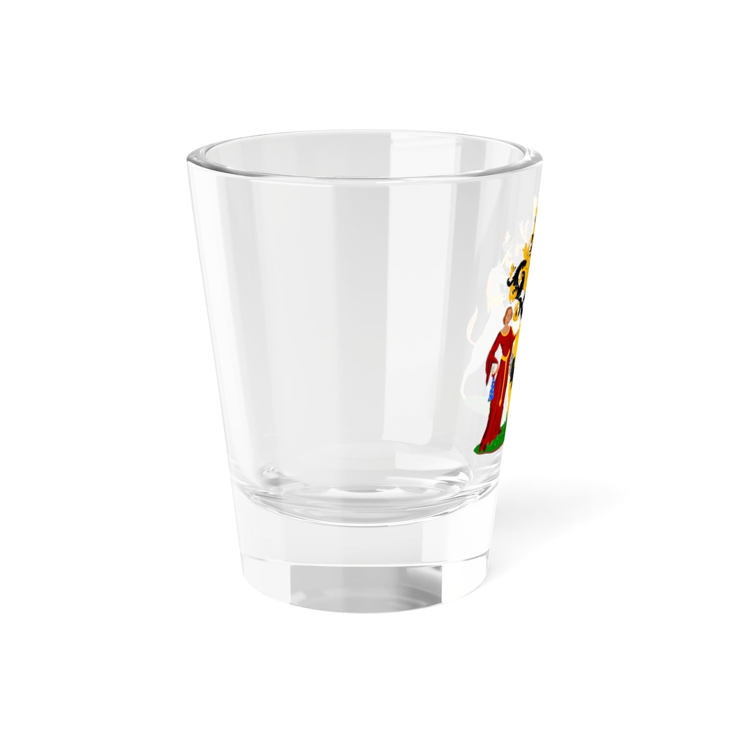 Jette wapen (Belgium) (Coat of Arms) Shot Glass 1.5oz