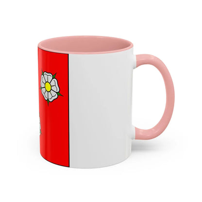 Flag of Autafond Switzerland - Accent Coffee Mug-Go Mug Yourself