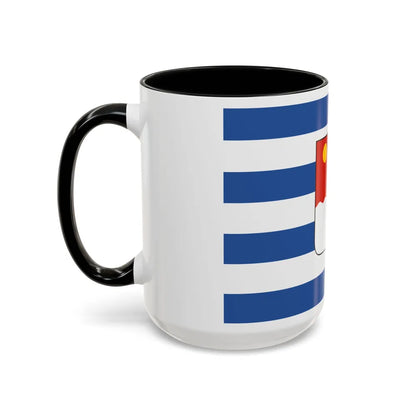 Flag of Batumi Georgia - Accent Coffee Mug-Go Mug Yourself