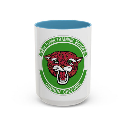 560 Flying Training Squadron AETC (U.S. Air Force) Accent Coffee Mug