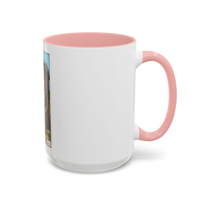 The Queen of Cups (Tarot Card) Accent Coffee Mug