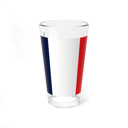 Flag of France 1958-1976 (Belgium) Pint Glass 16oz