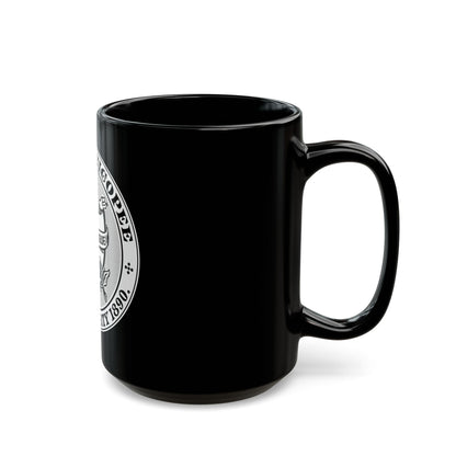 Seal of Chicopee Massachusetts - Black Coffee Mug