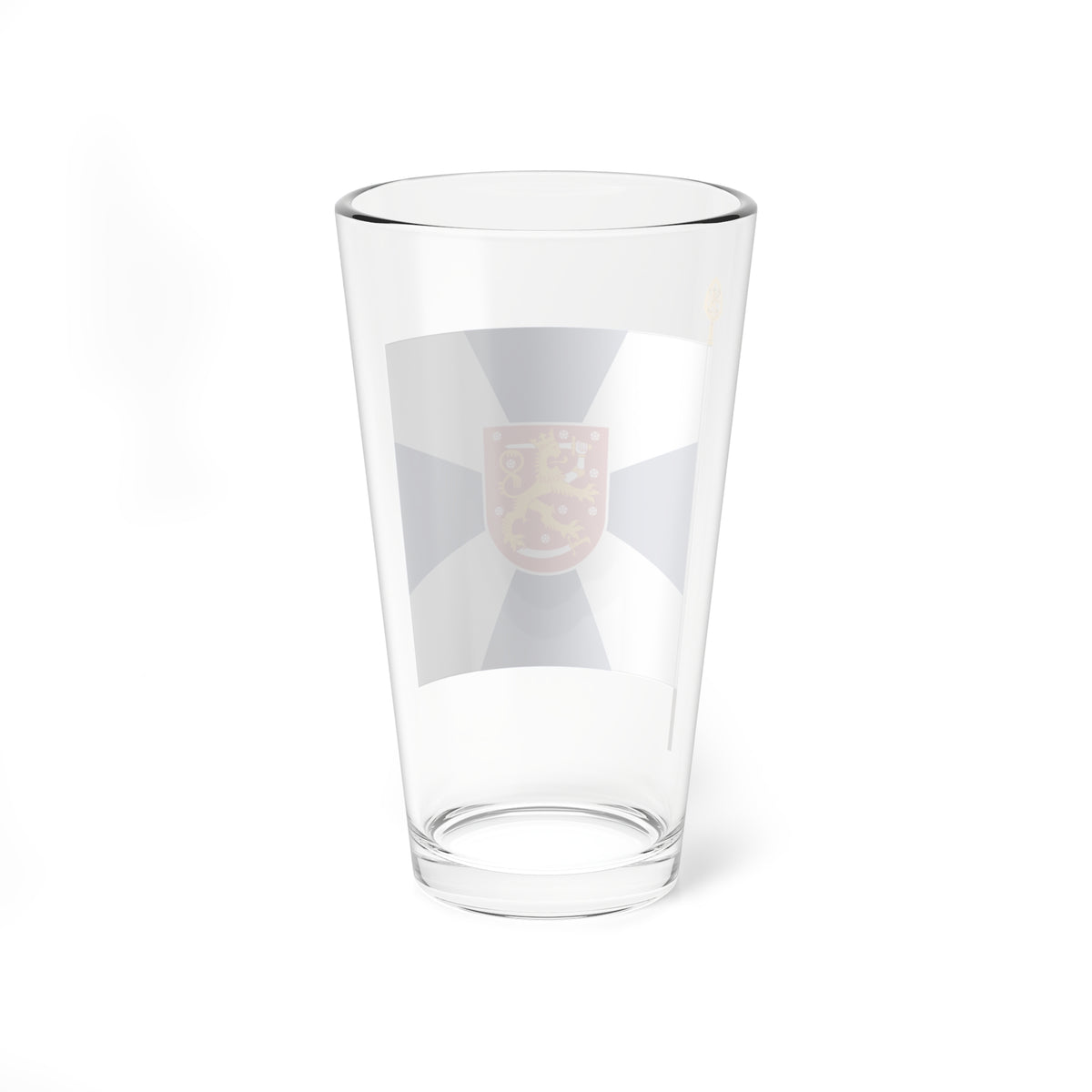 Kaartin jääkärirykmentin lippu (Finland) Pint Glass 16oz