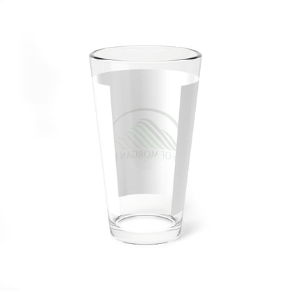 Flag of Morgan Hill California (United States) Pint Glass 16oz
