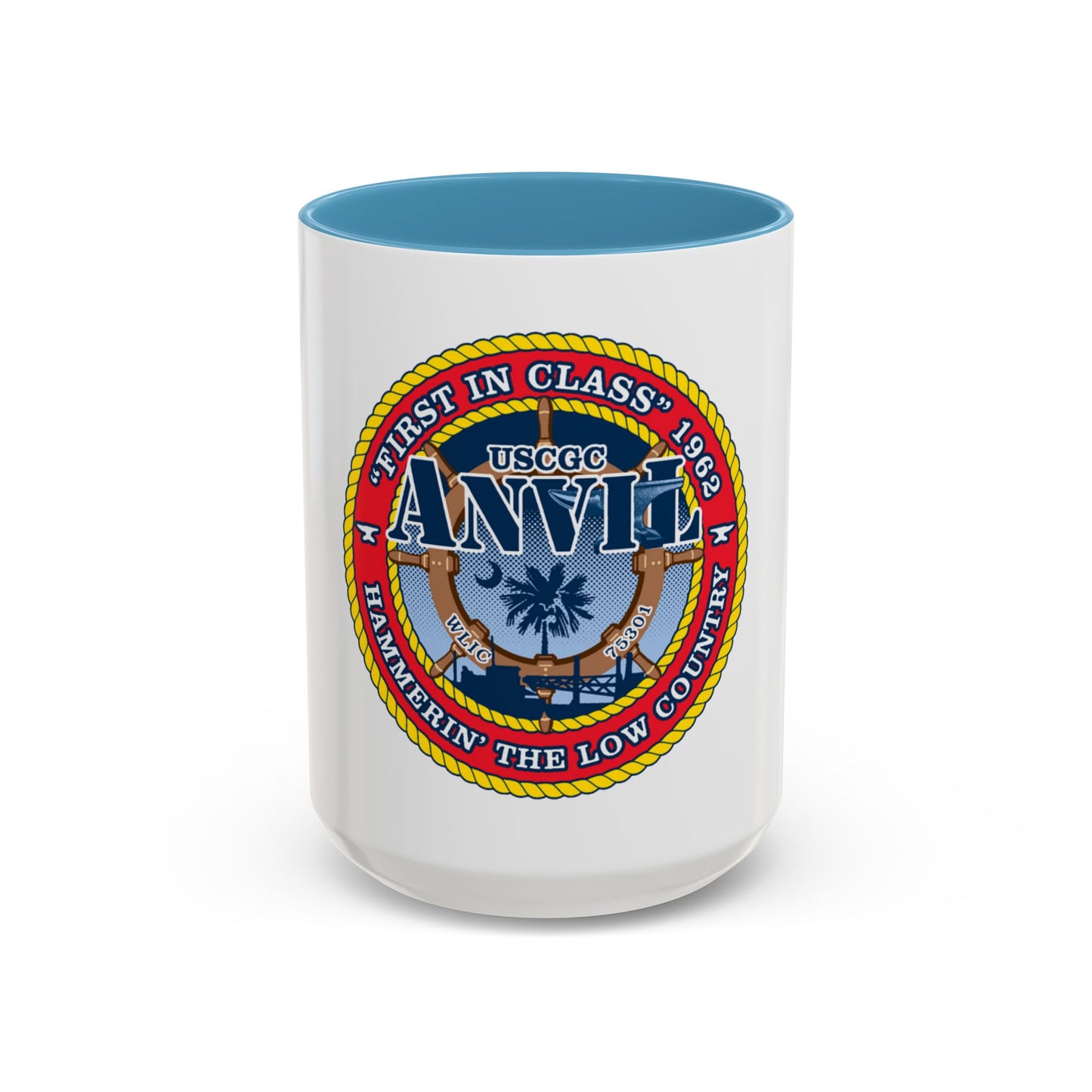 USCGC Anvil WLIC 75301 (U.S. Coast Guard) Accent Coffee Mug