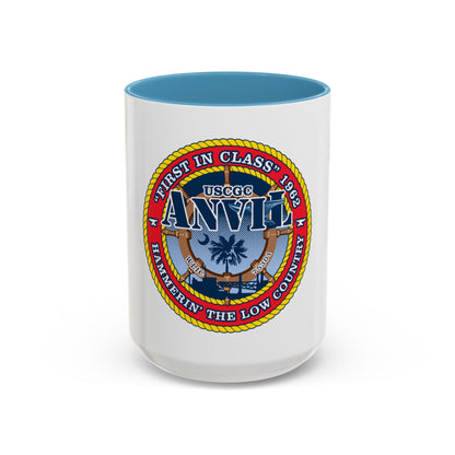 USCGC Anvil WLIC 75301 (U.S. Coast Guard) Accent Coffee Mug