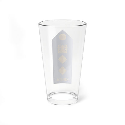 12. Kenyan Air Force COL (Kenya) (Military Rank) Pint Glass 16oz