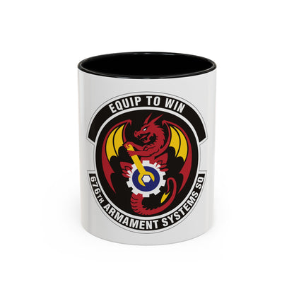 676th Armament Systems Squadron (U.S. Air Force) Accent Coffee Mug