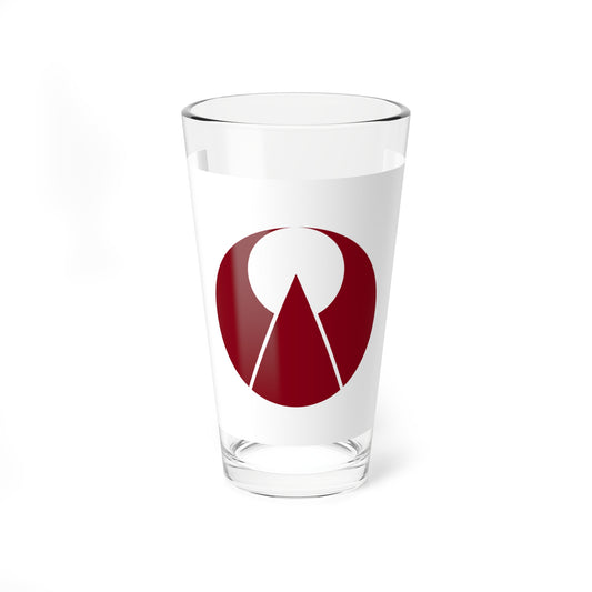 Flag of Ogori Fukuoka (Japan) Pint Glass 16oz