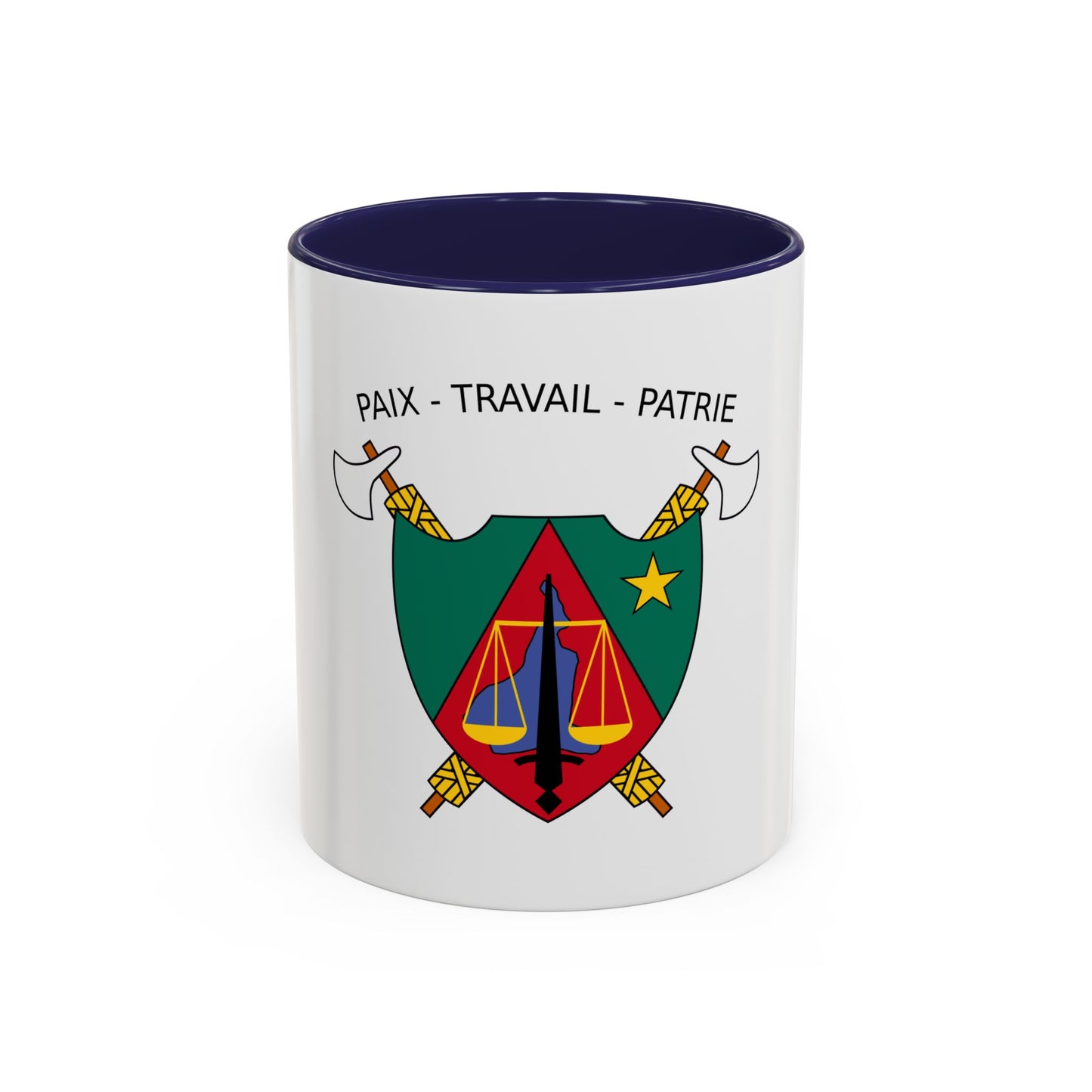 Coat of Arms of Cameroon (1975-1986) - Accent Coffee Mug