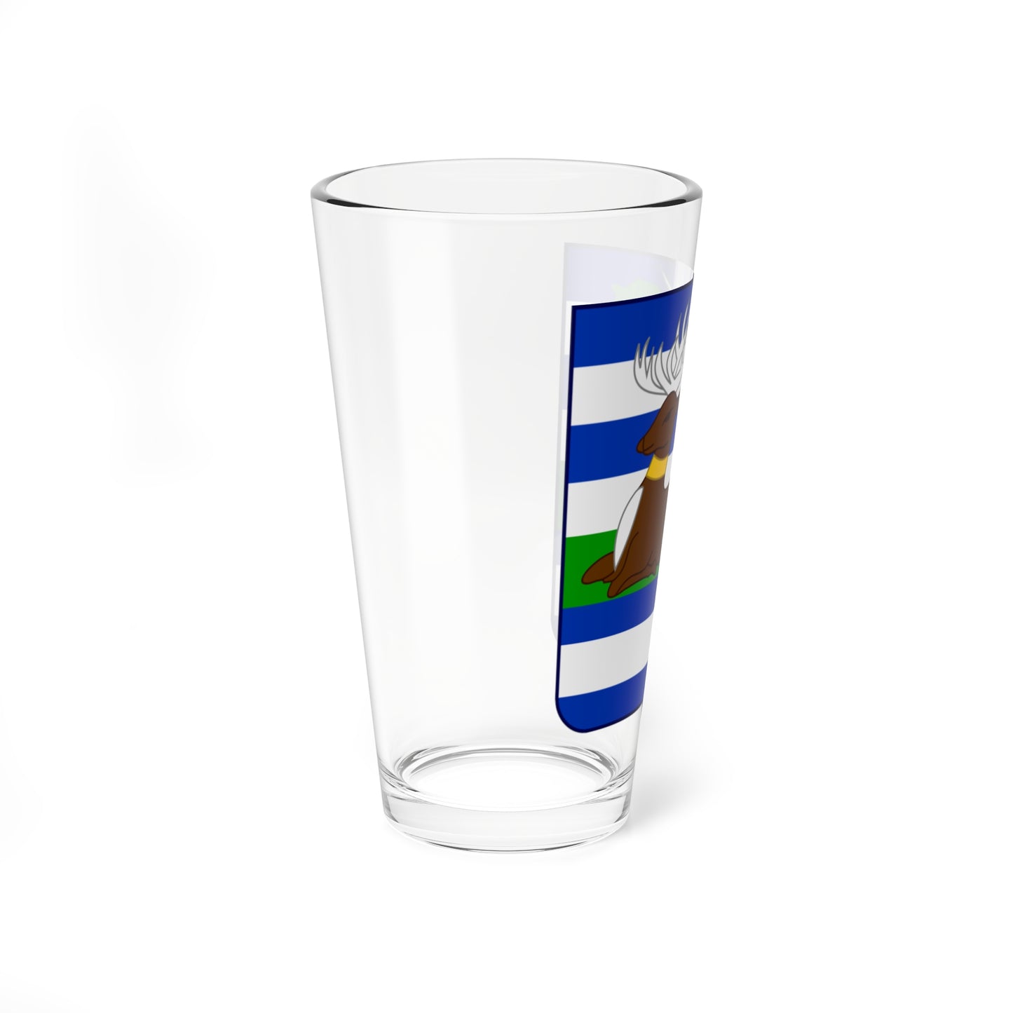 Coat of Arms of Vukovar-Syrmia County (Croatia) (Coat of Arms) Pint Glass 16oz