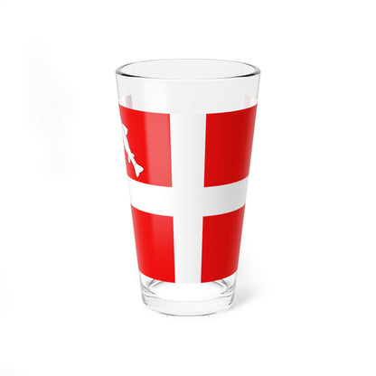Flag of Annecy (France) Pint Glass 16oz