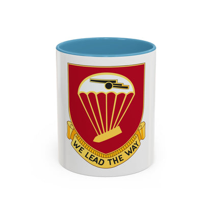 456th Airborne Field Artillery Battalion (U.S. Army) Accent Coffee Mug