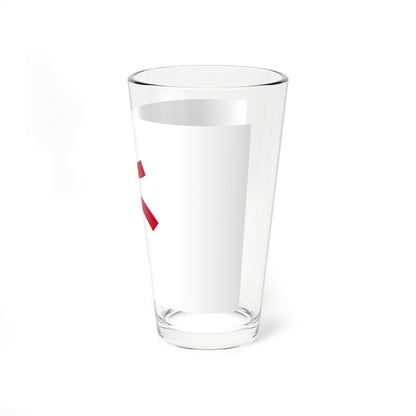 Flag of Kishiwada Osaka (Japan) Pint Glass 16oz