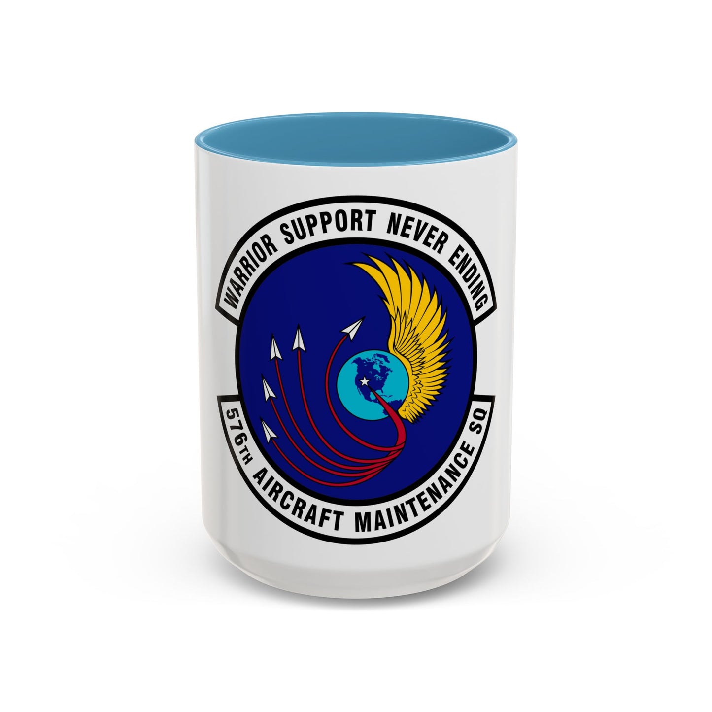 576th Aircraft Maintenance Squadron (U.S. Air Force) Accent Coffee Mug