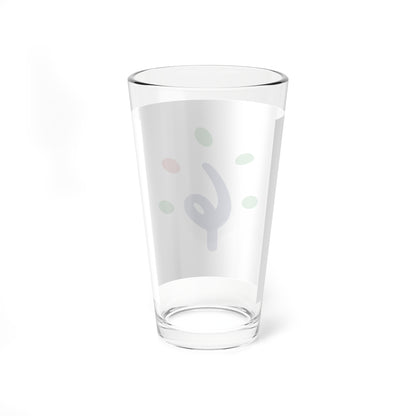 Flag of Ishikari Hokkaido (Japan) Pint Glass 16oz