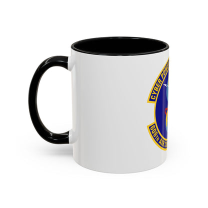 608th Air Communications Squadron (U.S. Air Force) Accent Coffee Mug