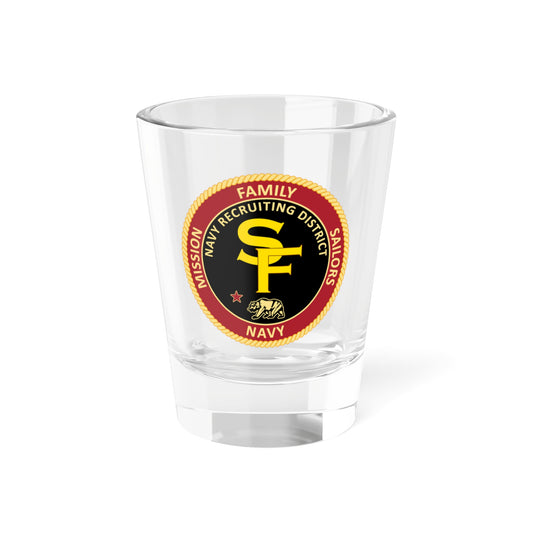 Navy Recruiting District San Francisco (U.S. Navy) Shot Glass 1.5oz