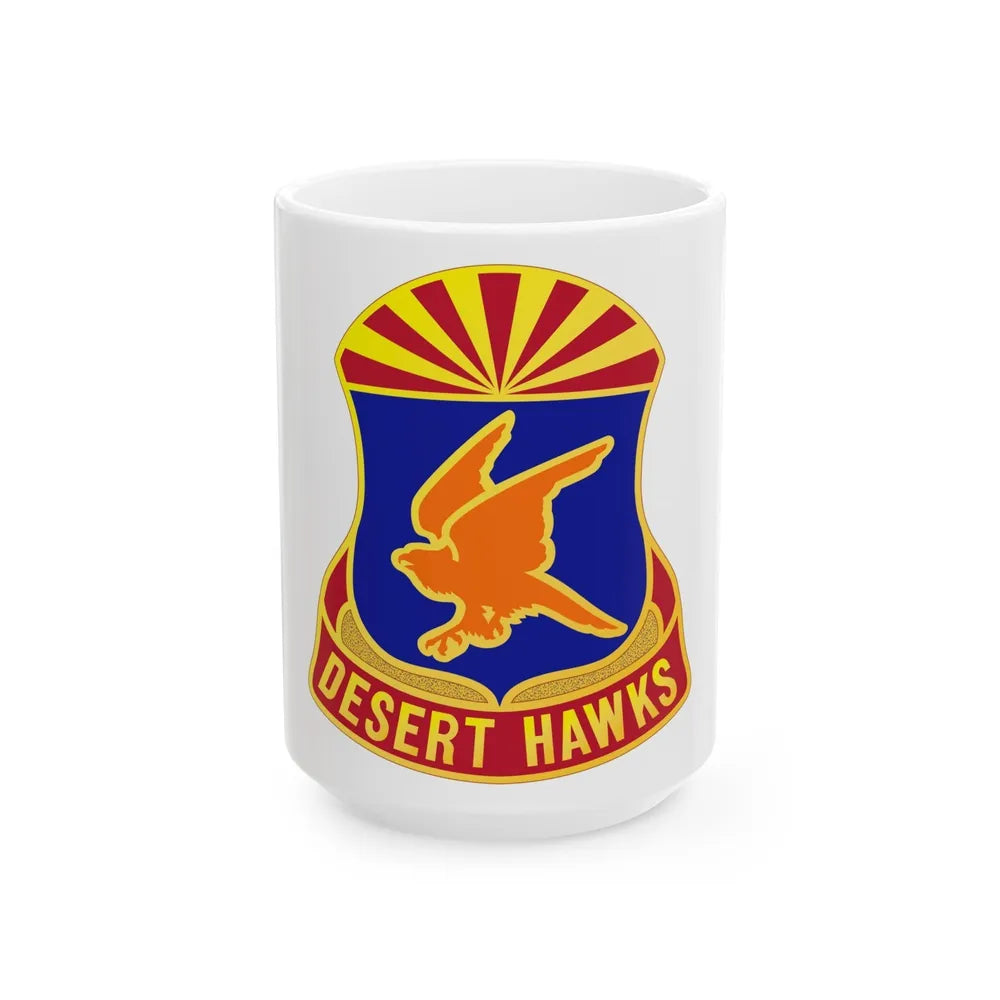 285 Aviation Regiment (U.S. Army) White Coffee Mug-15oz-Go Mug Yourself