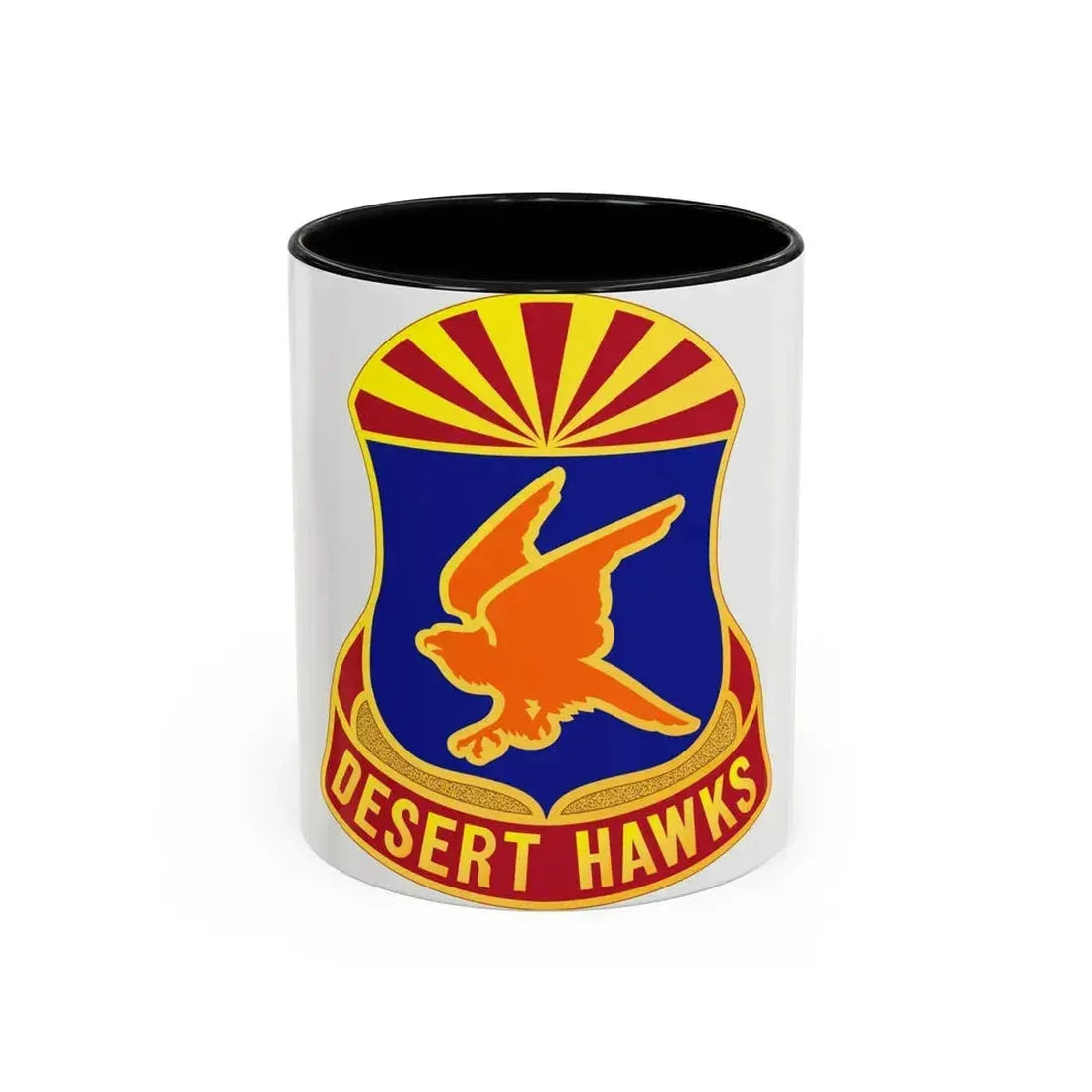 285 Aviation Regiment (U.S. Army) Accent Coffee Mug 11oz Black - Go Mug Yourself