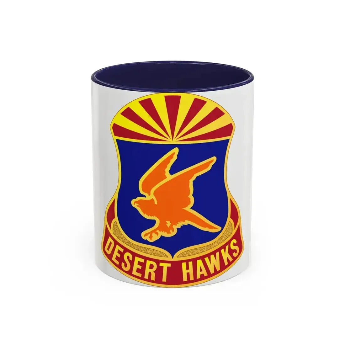 285 Aviation Regiment (U.S. Army) Accent Coffee Mug 11oz Navy - Go Mug Yourself