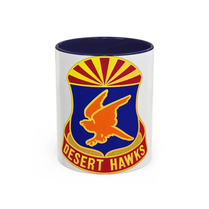 285 Aviation Regiment (U.S. Army) Accent Coffee Mug 11oz Navy - Go Mug Yourself