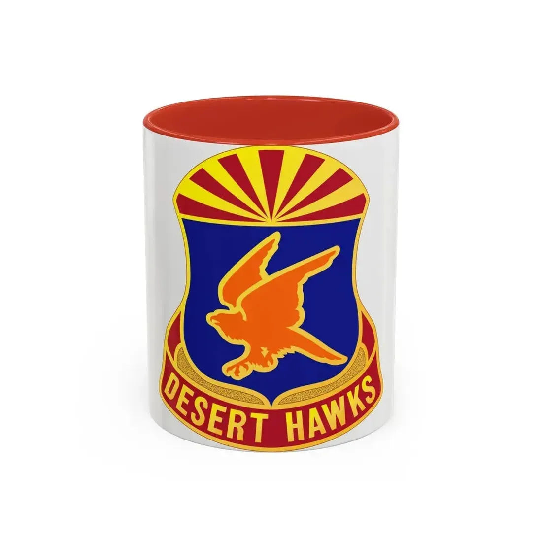 285 Aviation Regiment (U.S. Army) Accent Coffee Mug 11oz Red - Go Mug Yourself