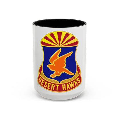 285 Aviation Regiment (U.S. Army) Accent Coffee Mug 15oz Black - Go Mug Yourself
