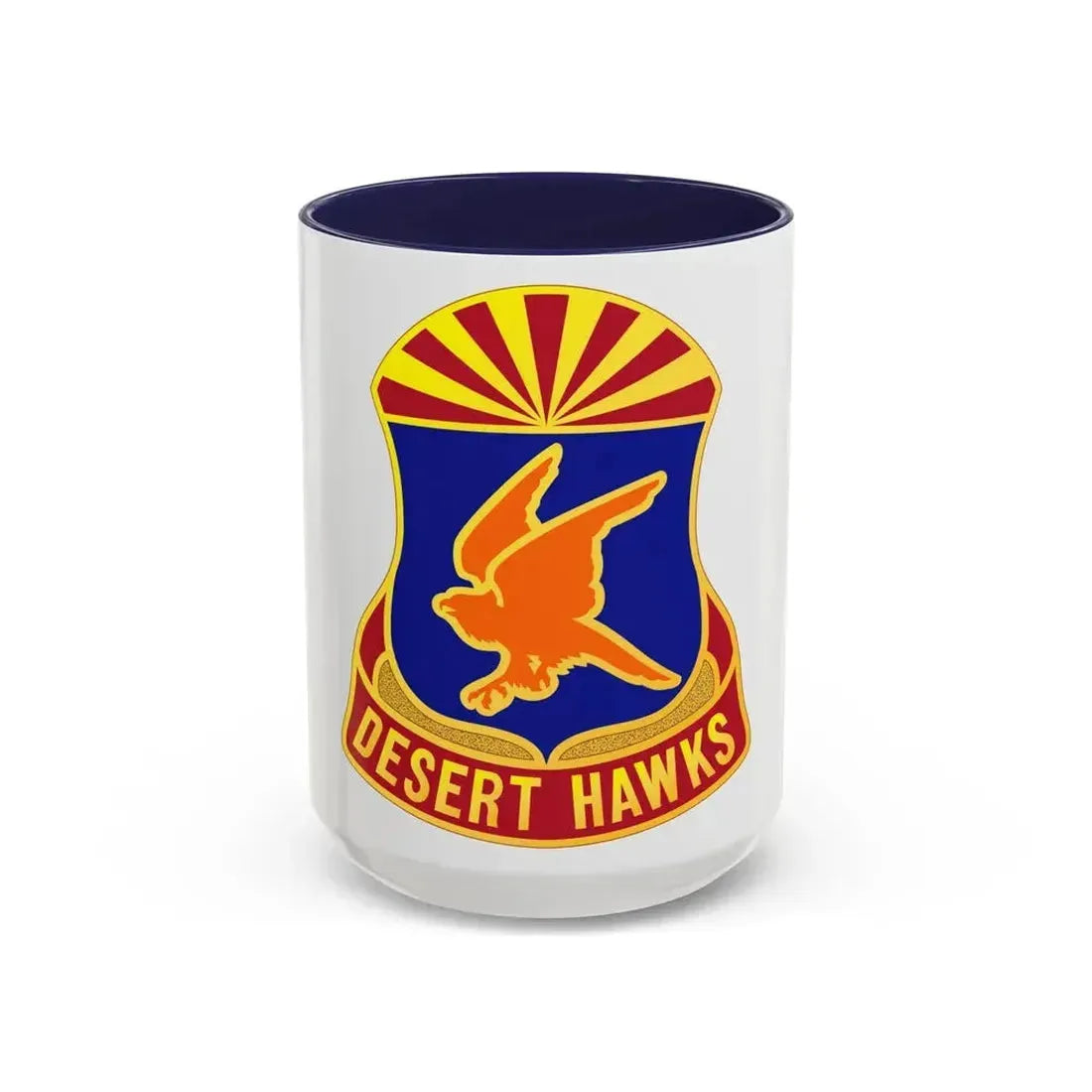 285 Aviation Regiment (U.S. Army) Accent Coffee Mug 15oz Navy - Go Mug Yourself