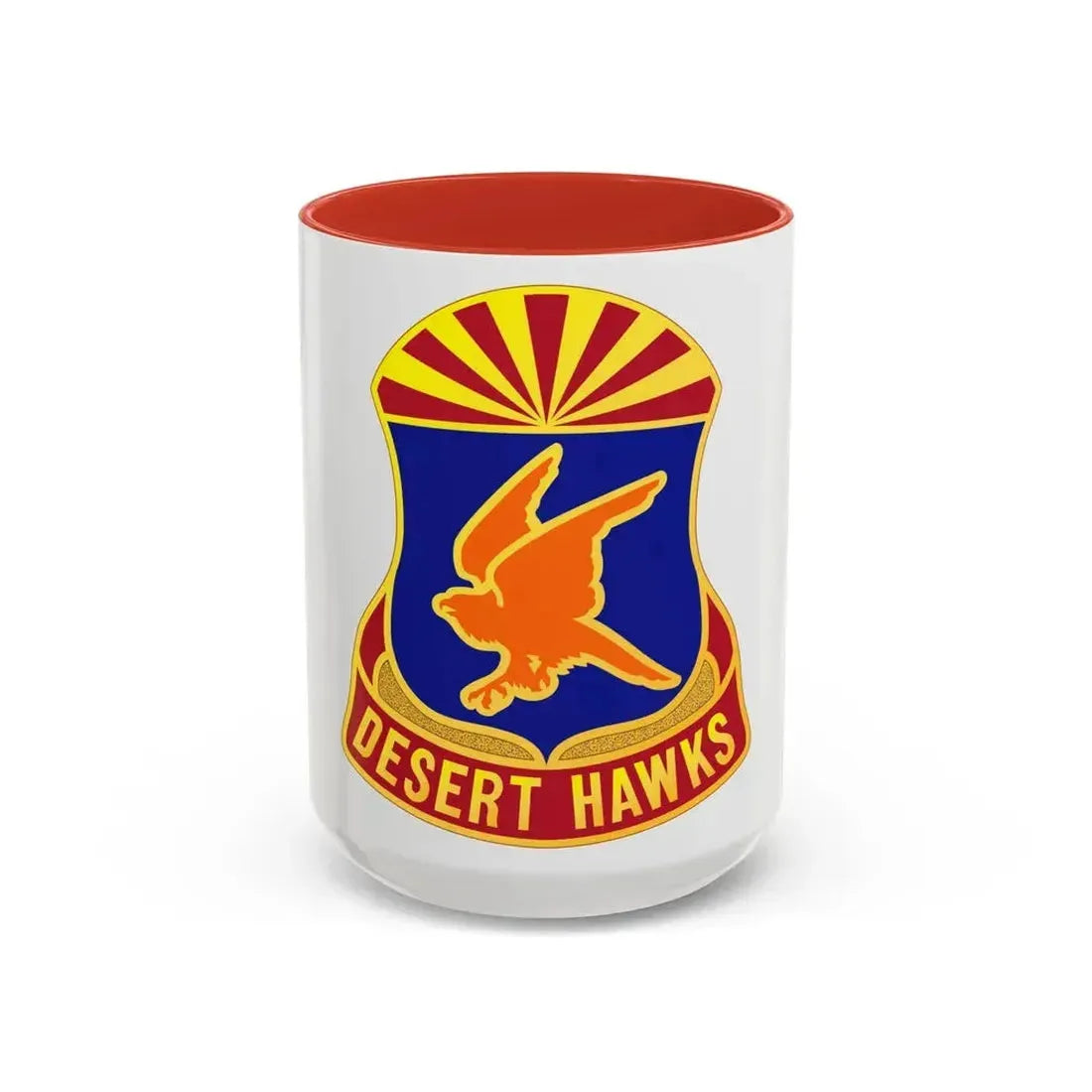 285 Aviation Regiment (U.S. Army) Accent Coffee Mug 15oz Red - Go Mug Yourself