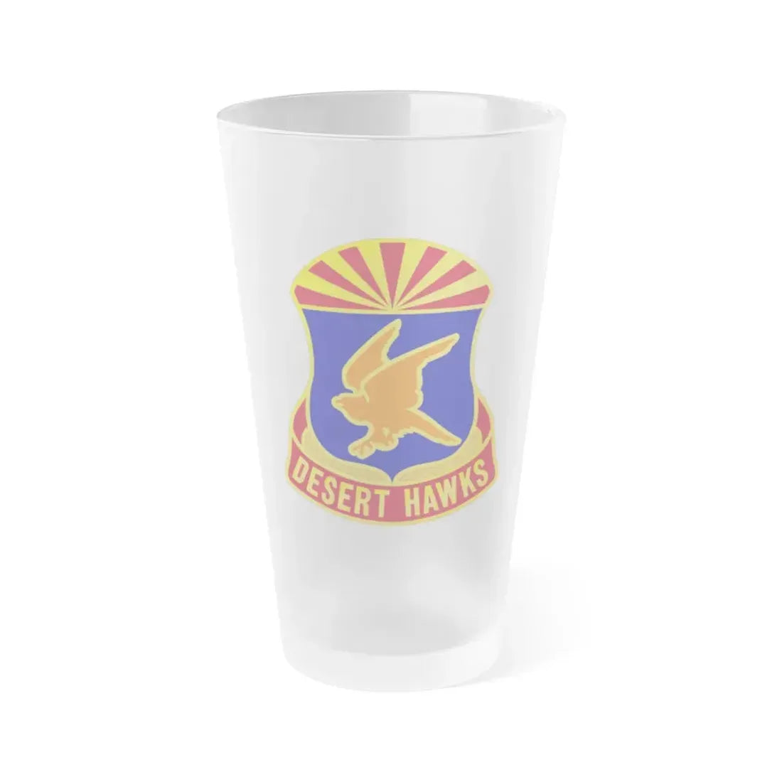 285 Aviation Regiment (U.S. Army) Frosted Pint Glass 16oz Default Title - Go Mug Yourself