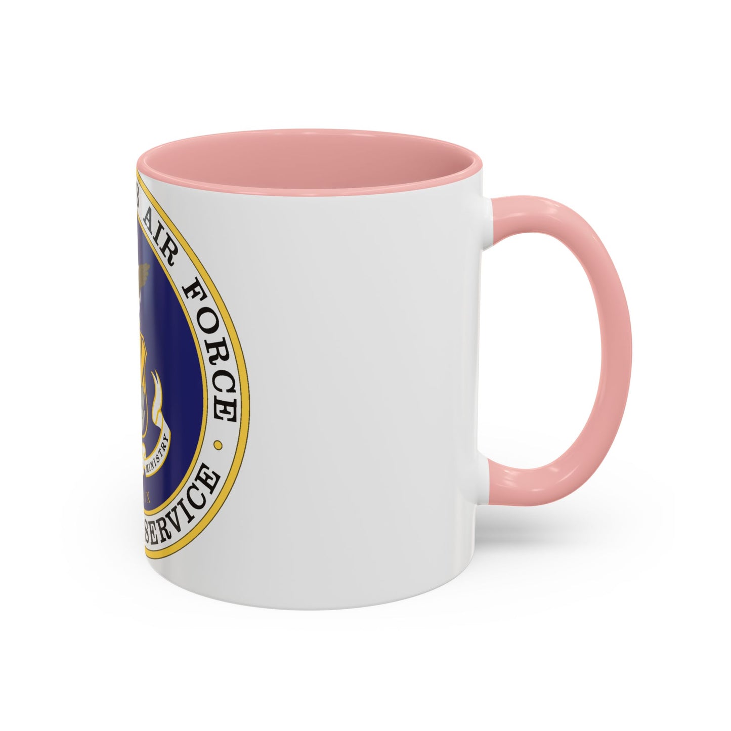 Air Force Chaplain Service (U.S. Air Force) Accent Coffee Mug